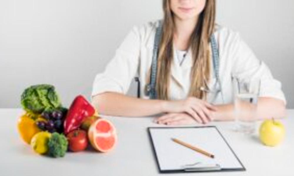 blank clipboard healthy food glass water desk x